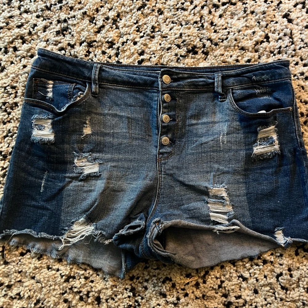 High Waisted Jean Shorts